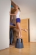 Rollhocker aus Kunstoff